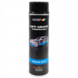 Alvázvédő, kavicsfelverődés ellen (rücsi) fekete spray 500ml Motip 000001