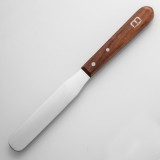 Alveola Rozsdamentes széles acél spatula 24cm