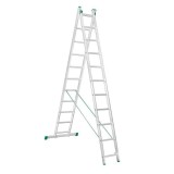 Alverosal Alumínium kétágú létra 2x11 fokos (315cm)