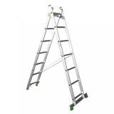 Alverosal Alumínium kétágú létra 2x7 fokos (200cm)