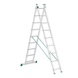 Alverosal Alumínium kétágú létra 2x9 fokos (250cm)