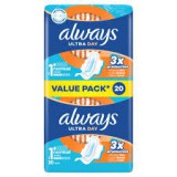 Always egészségügyi betét Ultra Day Duo Normal S1 20 db