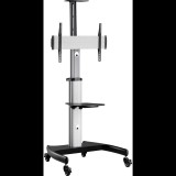 AlzaErgo TV Cart TC110S Advanced 37"-70" ezüst (APW-EGTC110S)