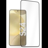 AlzaGuard FullCover Glass Protector Samsung Galaxy S24 2.5D üvegfólia (AGD-TGB146)