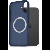 AlzaGuard iPhone 16 Plus Silicone Case Compatible with Magsafe kék tok (AGD-PCMS24L)