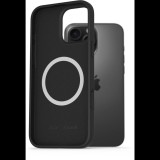 AlzaGuard iPhone 16 Pro Max Silicone Case Compatible with Magsafe fekete tok (AGD-PCMS26B)