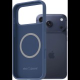 AlzaGuard iPhone 17 Pro Max kék MagSafe szilikon tok (AGD-PCMS479L)