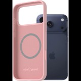 AlzaGuard iPhone 17 Pro Max rózsaszín MagSafe szilikon tok (AGD-PCMS479P)