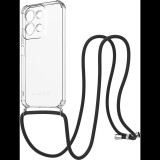 AlzaGuard Luxe Lanyard Case, Xiaomi Redmi 15C készülékhez, fekete (AGD-PCL536B)