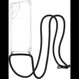 AlzaGuard Luxe Lanyard Case Xiaomi Redmi Note 14 fekete tok (AGD-PCL019B)