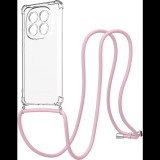 AlzaGuard Luxe Lanyard Case Xiaomi Redmi Note 14 Pro+ rózsaszín tok (AGD-PCL021P)