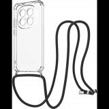 AlzaGuard Luxe Lanyard Case, Xiaomi Redmi Note 15 Pro 5G modellhez, fekete (AGD-PCL534B)