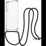 AlzaGuard Luxe Lanyard Samsung Galaxy S25 Edge fekete tok (AGD-PCL480B)