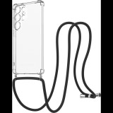 AlzaGuard Luxe Lanyard Samsung Galaxy S25 Ultra 5G fekete tok (AGD-PCL014B)