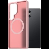 AlzaGuard Matte Case Compatible with Magsafe Samsung Galaxy S25 Ultra 5G rózsaszín tok (AGD-PCMM443P)