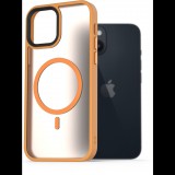 AlzaGuard Matte Case iPhone 14 MagSafe sárga tok (AGD-PCMM48Y)