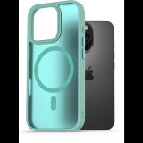 AlzaGuard Matte Case iPhone 16 Pro Magsafe kékeszöld tok (AGD-PCMM74T)