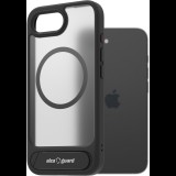 AlzaGuard Matte Case with Stand iPhone 16e fekete MagSafe tok (AGD-PCH431B)
