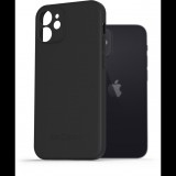 AlzaGuard Matte iPhone 12 mini fekete TPU tok (AGD-PCT11B)