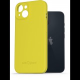 AlzaGuard Matte iPhone 14 sárga TPU tok (AGD-PCT265Y)