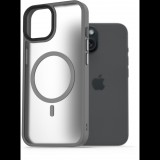 AlzaGuard Matte iPhone 15 Magsafe szürke tok (AGD-PCMM6E)