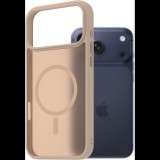 AlzaGuard Matte iPhone 17 Pro Max homokszínű MagSafe tok (AGD-PCMM479SG)