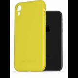 AlzaGuard Matte iPhone XR sárga TPU tok (AGD-PCT50Y)