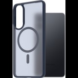 AlzaGuard Matte Samsung Galaxy S25 EDGE sötétkék MagSafe tok (AGD-PCMM480L)