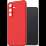 AlzaGuard Matte TPU Case Samsung Galaxy S25 FE piros tok (AGD-PCT497R)