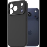 AlzaGuard Matte TPU iPhone 17 Pro fekete tok (AGD-PCT478B)