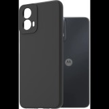 AlzaGuard Matte TPU Motorola Moto G34 5G fekete tok (AGD-PCT493B)