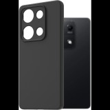AlzaGuard Matte TPU Xiaomi Redmi Note 14S fekete tok (AGD-PCT483B)