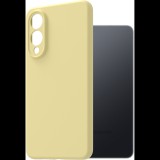 AlzaGuard Premium Samsung Galaxy S25 Edge sárga szilikon tok (AGD-PCS480I)