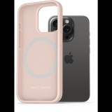 AlzaGuard Silicone Case Compatible with Magsafe iPhone 15 Pro rózsaszín tok (AGD-PCMS20P)
