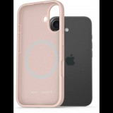 AlzaGuard Silicone Case Compatible with Magsafe iPhone 16e rózsaszín tok (AGD-PCMS27P)