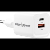 AlzaPower G400CA Fast Charge 35W - fehér (APW-CCG400CAW)