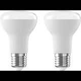 AlzaPower LED 9-60 W, E27, R63, 2700 K, 2 db (APW-LBR63-92700KM2)