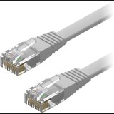 AlzaPower Patch CAT6 UTP Flat, 0,5m, szürke (APW-CBP6UF0005Y)