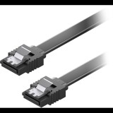 AlzaPower SATA 3.0 6Gbps 0,5m fekete (APW-CBSA3005B)