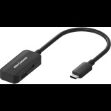 AlzaPower USB-C 3.2 Gen 1 Memory Card Reader, fekete (APW-CRC015B)