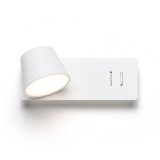AMADEUS fali lámpa beépített háttérvilágítással fehér 230V LED 4+6W 3000K