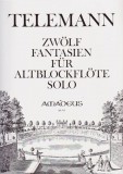 Amadeus Zwölf Fantasien für Altblockflöte Solo