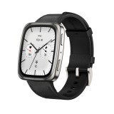 Amazfit Active 2 Square Premium NFC okosóra fekete bőr (XMAMAACT2SQRBLT) (XMAMAACT2SQRBLT)