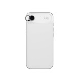 AmazingThing lencseüveg iPhone 17 Air készülékhez fekete alumínium kerettel
