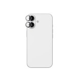 AmazingThing lencseüveg iPhone 17 készülékhez ezüst alumínium kerettel