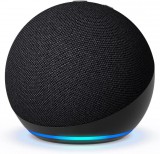 Amazon Echo Dot 5, Smart, Bluetooth, WiFi, Hangvezérelt, Fekete, Hordozható okoshangszóró