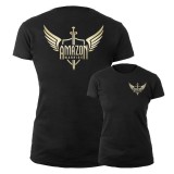 Amazon warrior női póló (fekete)