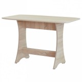 AMBIANTA Cleo 2 konyhai asztal, bardolino tölgy, 118 x 68 x 76 cm 1C
