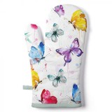 Ambiente Butterfly Collection White edényfogó kesztyű 18x30cm,100% pamut
