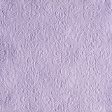 Ambiente Elegance lavender dombornyomott papírszalvéta 33x33cm,15db-os